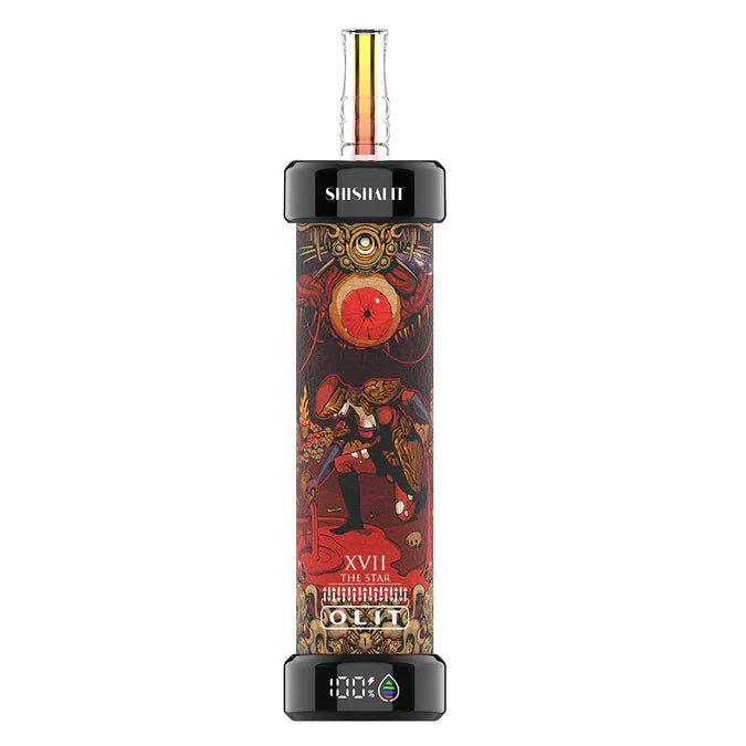 Strawberry Raspberry Candy Olit Shishalit 30K E-Hookah (Tarot Edition) - Black Coral